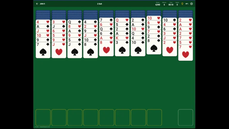 brainCloud Spider Solitaire
